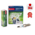Bộ 4 Bugi iridium cao cấp 2 đầu kim IK16TT của Denso dùng cho Suzuki Swift 1.5L 2004-2008