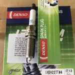 Bộ 4 Bugi Iridium cao cấp 2 đầu kim IXEH22TT của Denso dùng cho Mazda CX-8 Việt Nam 2.5L 2019-2023