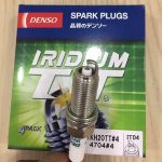 Bộ 4 Bugi iridium cao cấp 2 đầu kim IKH20TT của Denso dùng cho BMW 523i 2.5L 2006-2011