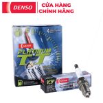 Bộ 4 bugi Denso PK20TT 2 đầu kim bằng bạch kim dùng cho xe Mitsubishi Pajero 3.8L 2006-2010