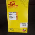 Lọc xăng, lọc nhiên liệu xe Mazda 2 1.5L 2007-2015 mã FS2509 JS Asakashi Nhật Bản